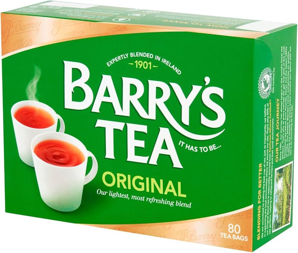 Barry's Tea Irish Breakfast Teabags (80) - Pack of 2 | Amazon (US)