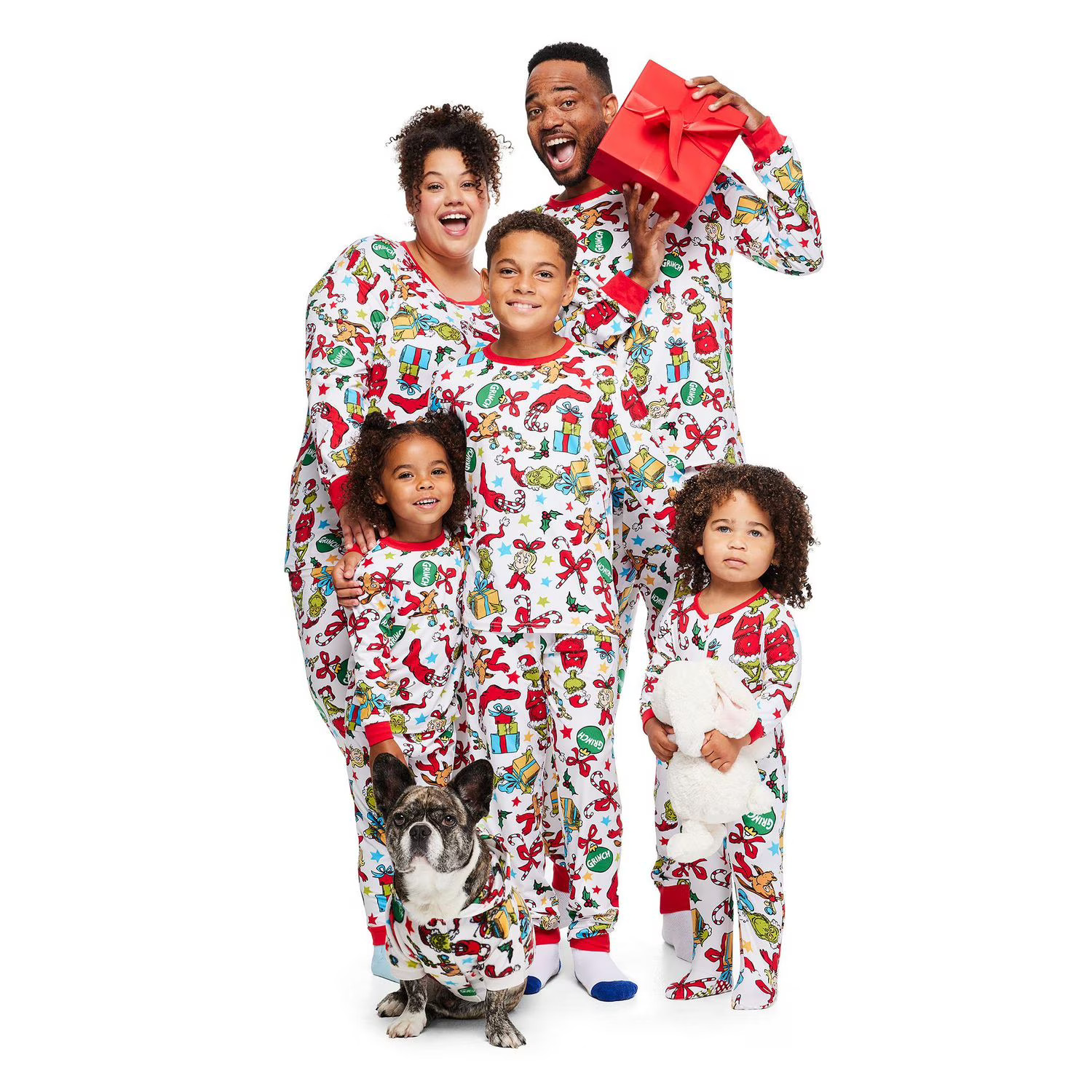 The Grinch Family Pajamas, Sizes for the family | Walmart (CA)