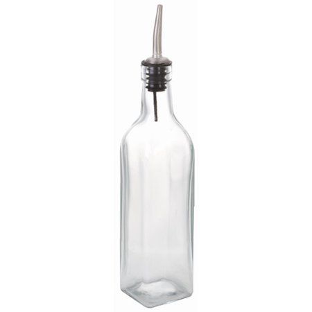 Anchor Hocking 8 oz. 10-1/2'' Glass Vinegar / Oil Bottle (Set of 4) | Walmart (US)