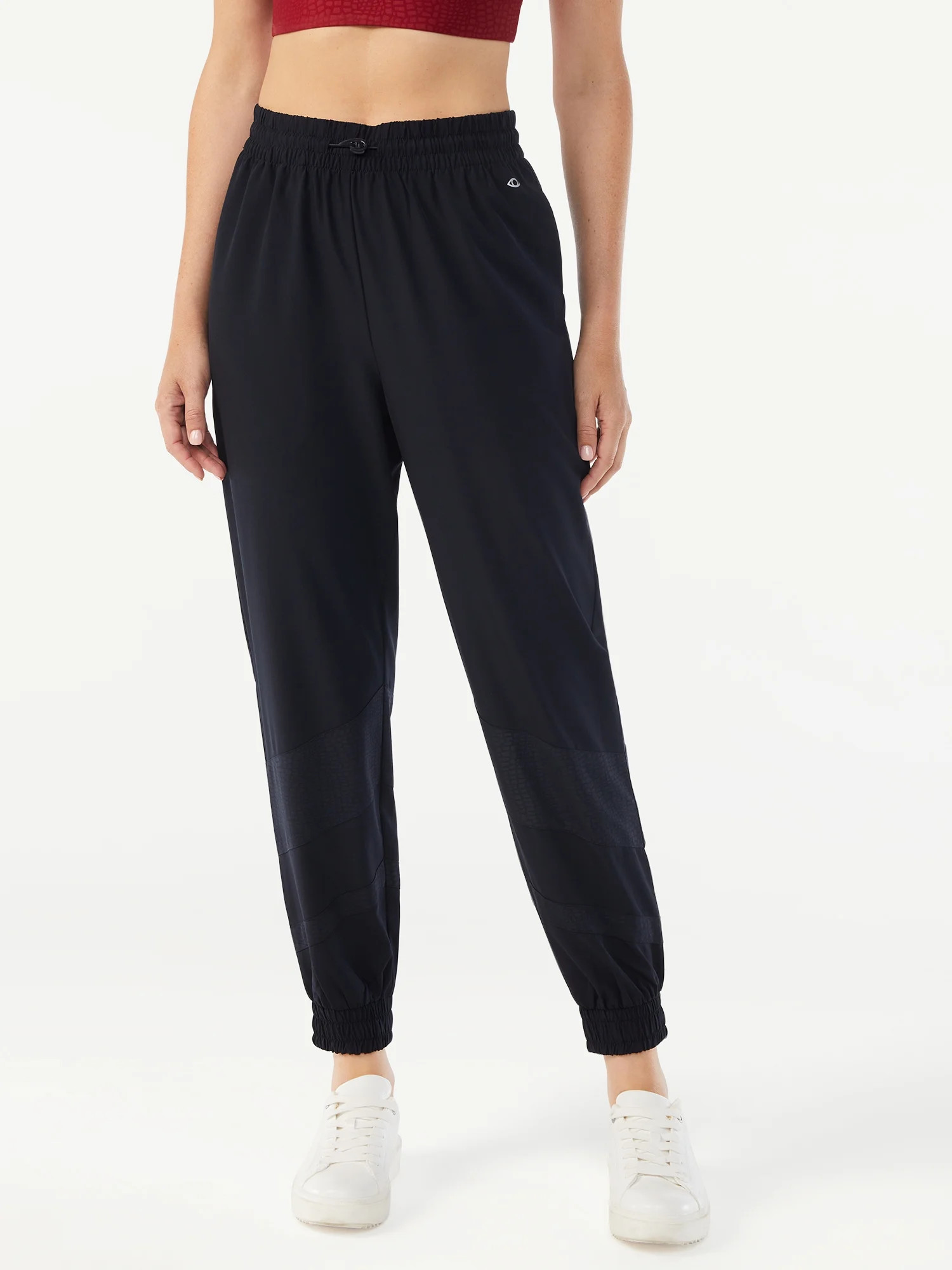 Sofia Active by Sofia Vergara Women's Track Pant with Crocodile Print Trim | Walmart (US)