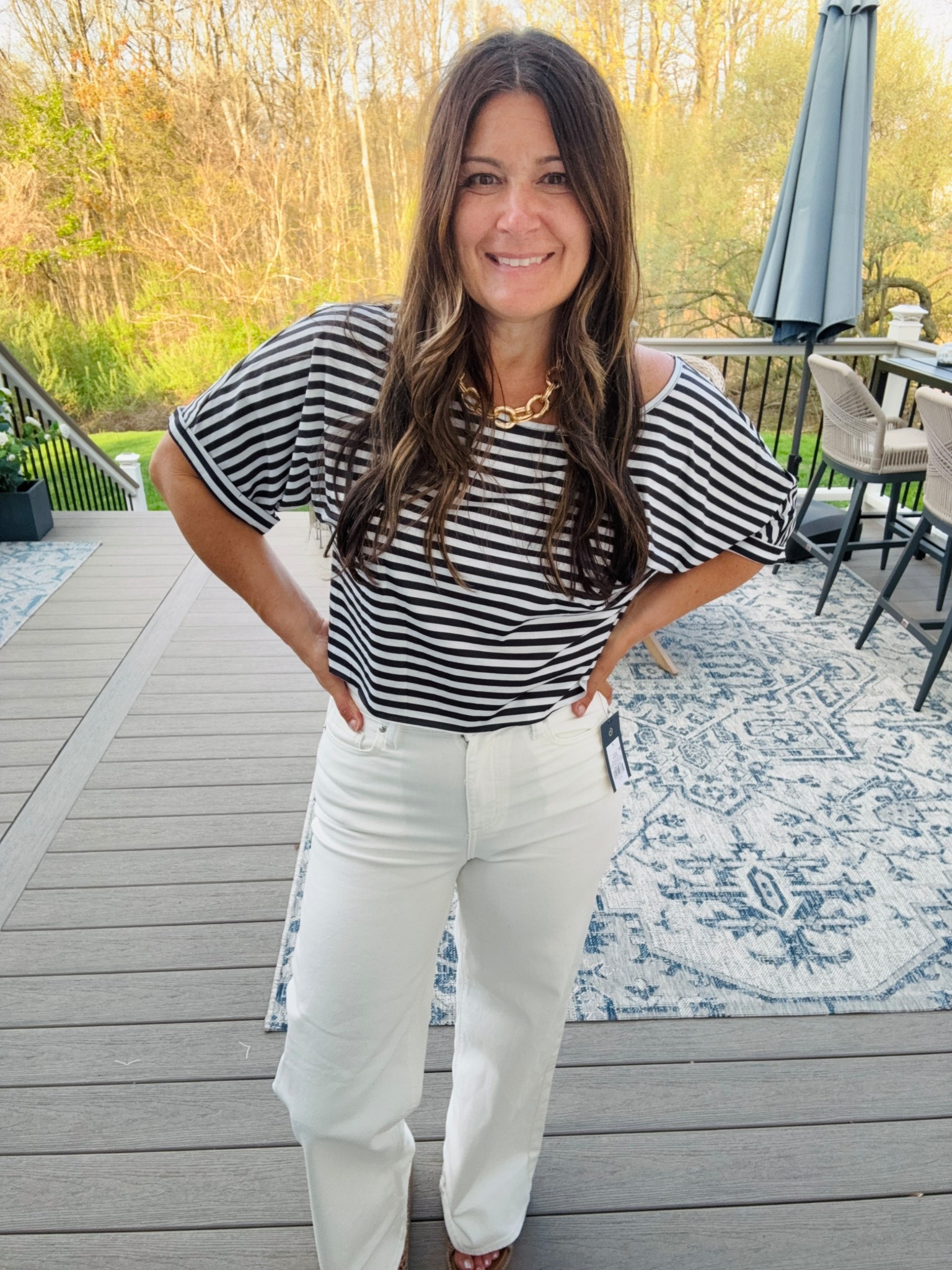 Easy spring #ootd 

#LTKootd #LTKmomlife #LTKOver40