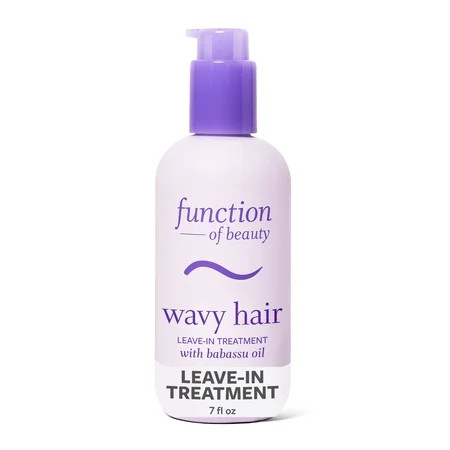 Function of Beauty Wavy Hair Leave In Treatment Base with Babassu Oil 7 fl oz | Walmart (US)