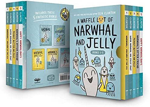 A Waffle Lot of Narwhal and Jelly (Hardcover Books 1-5) (A Narwhal and Jelly Book) | Amazon (US)