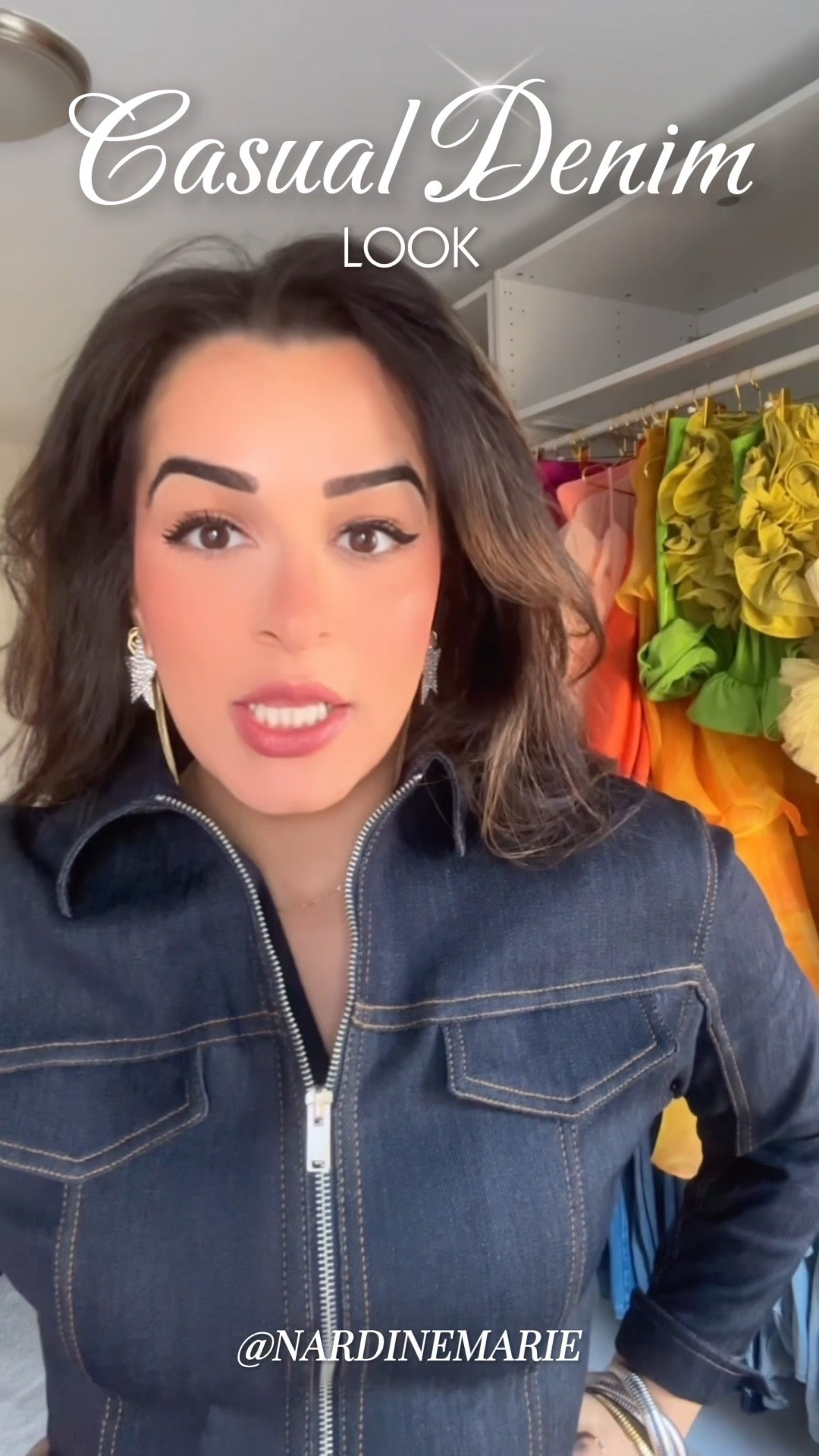 This fitted denim zip-up top is one of those pieces that instantly elevates a casual outfit!
SO GOOOOOOOD.
I paired it with sleek kitten heel boots for that polished-but-effortless look!

The denim jacket & kitten heels are from Zara, but I linked very similar options at multiple price points so you can find the best fit for your budget!

Shop everything on my LTK ✨🛍️

denim jacket, fitted denim top, zip front denim, fall outfit, neutral outfit, capsule wardrobe, kitten heel boots, zara boots, chic everyday style
#FallOutfitIdeas #DenimStyle #ChicEveryday #NeutralStyle #CapsuleWardrobe #LTKFinds #AffordableFashion #StyleInspo

#LTKSeasonal #LTKootd #LTKHoliday