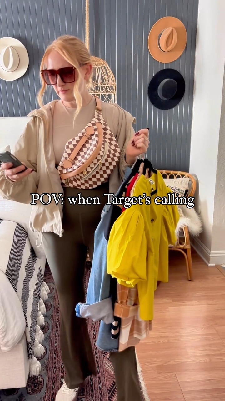 SALE ALERT 🚨 20% off on women’s clothes rn at Target if you’re a Circle member 🎯Including most items in this Reel! 

SIZING INFO below: 
✨ Wearing size L unless said otherwise below
✨Denim overcoat, wearing M, runs quite big, could’ve done a S. 
✨ Flannel shirt, wearing M, runs big
✨Black 82 tee, it’s a girls tee so I’m wearing an XXL.
✨Striped pant: size down, wearing M
✨ 150 lbs and 5’7” for reference

Target haul, Target fall haul, Target style, Target finds. Target sale, Target favorites, Target tops, Target bottoms, Target outfits, fall style, fall fashion inspo, fall outfits, elevated casual, leopard print, graphic tee, denim shirt, future collective, studded flats, Mary Jane’s, target shoes 

#LTKStyleTip #LTKFindsUnder50 #LTKSaleAlert