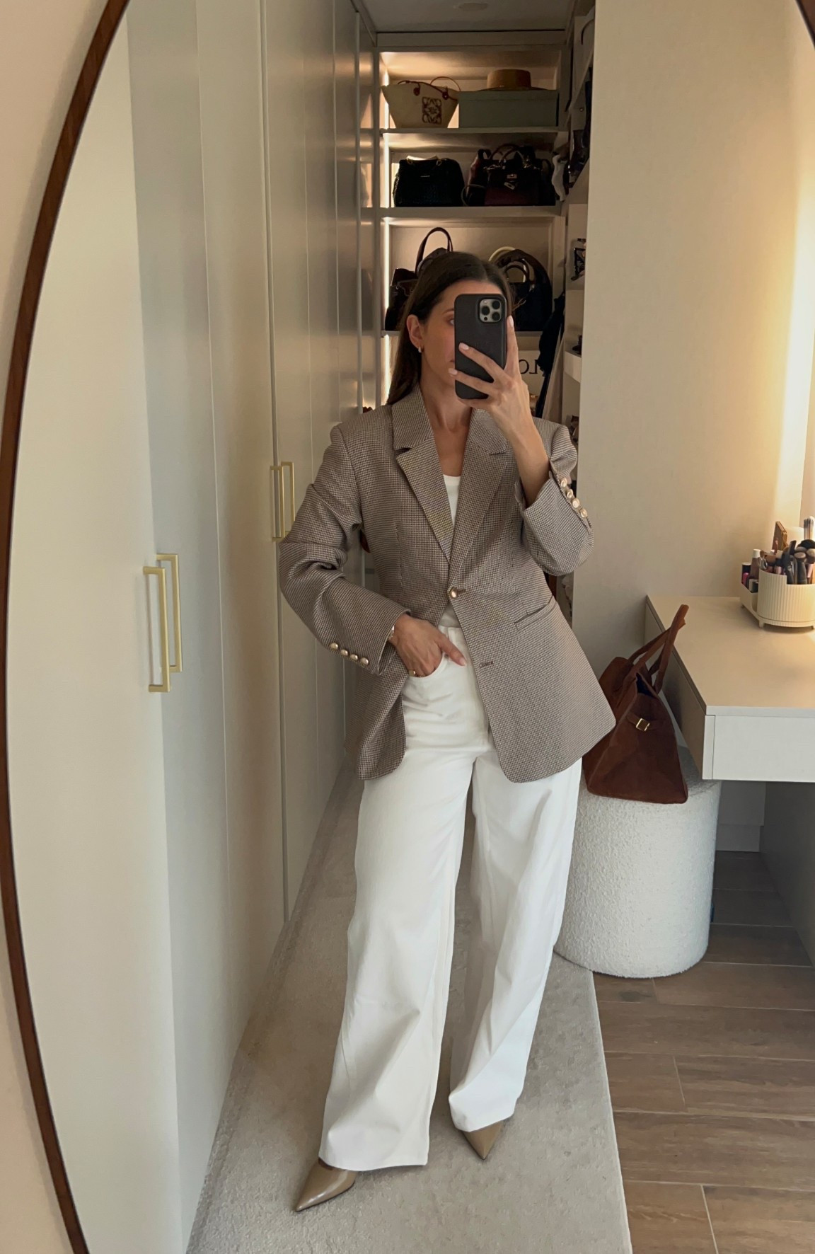 Check print: the trend right now! 🍂🍁🫶🏽

#LTKSeasonal #LTKStyleTip #LTKWorkwear