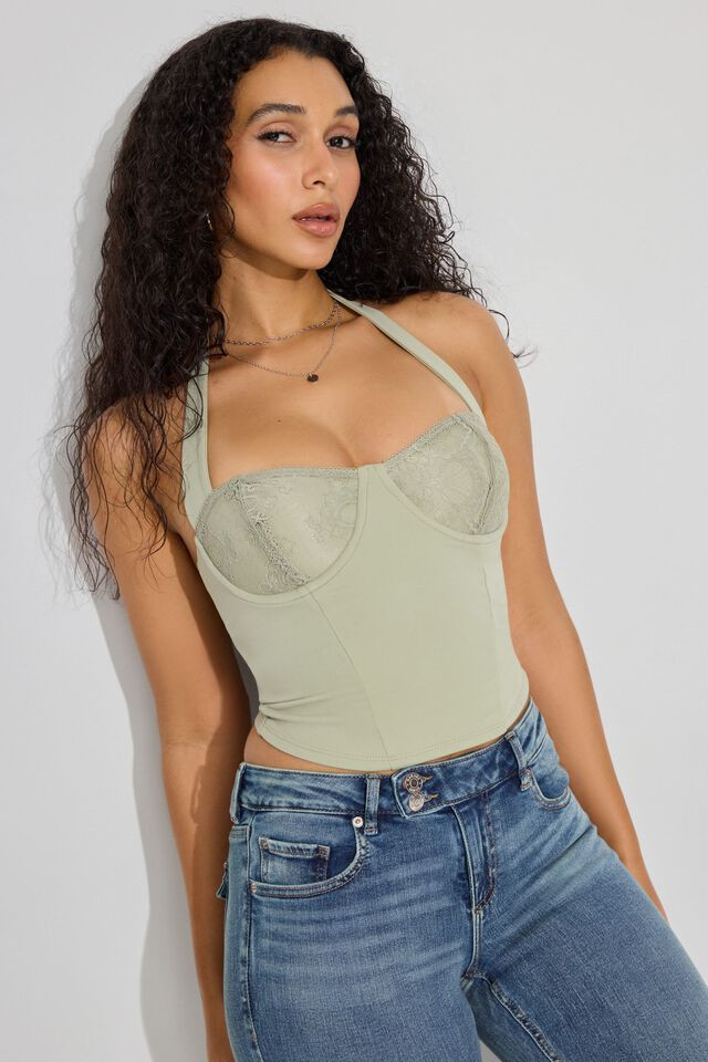Balconnet Halter Top | Garage Clothing