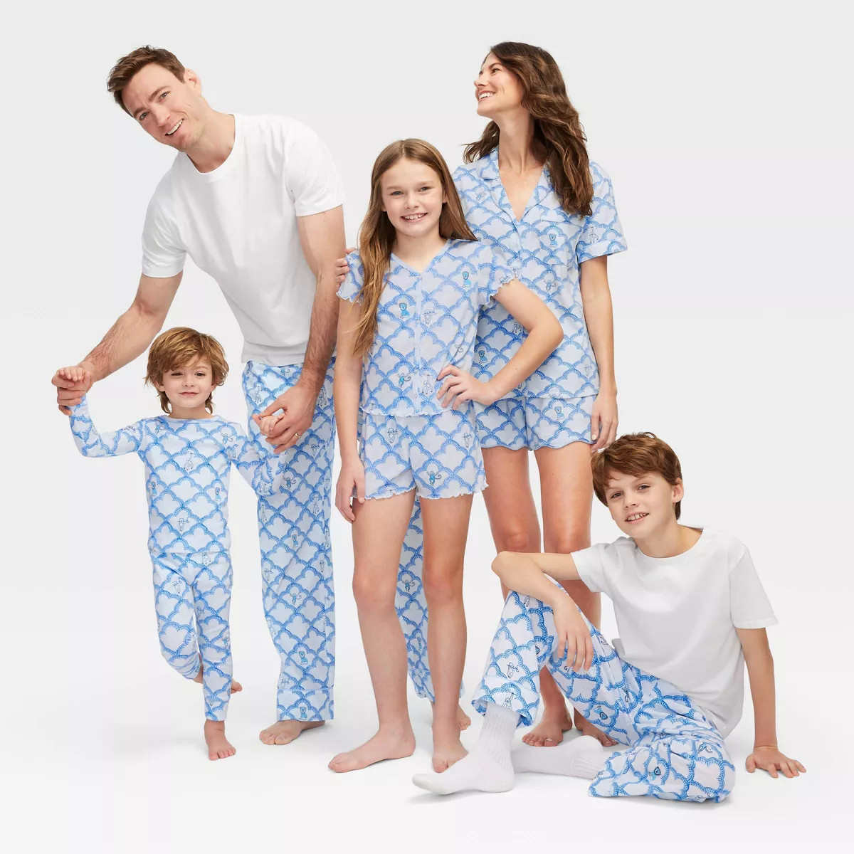 Men's Geo Trellis Pajama Pants Blue- Roller Rabbit x Target 2XLT | Target