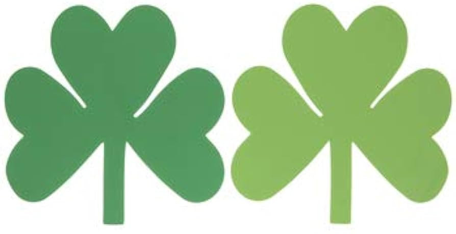 Set of 24 St. Patricks Day Foam Shamrocks | Amazon (US)