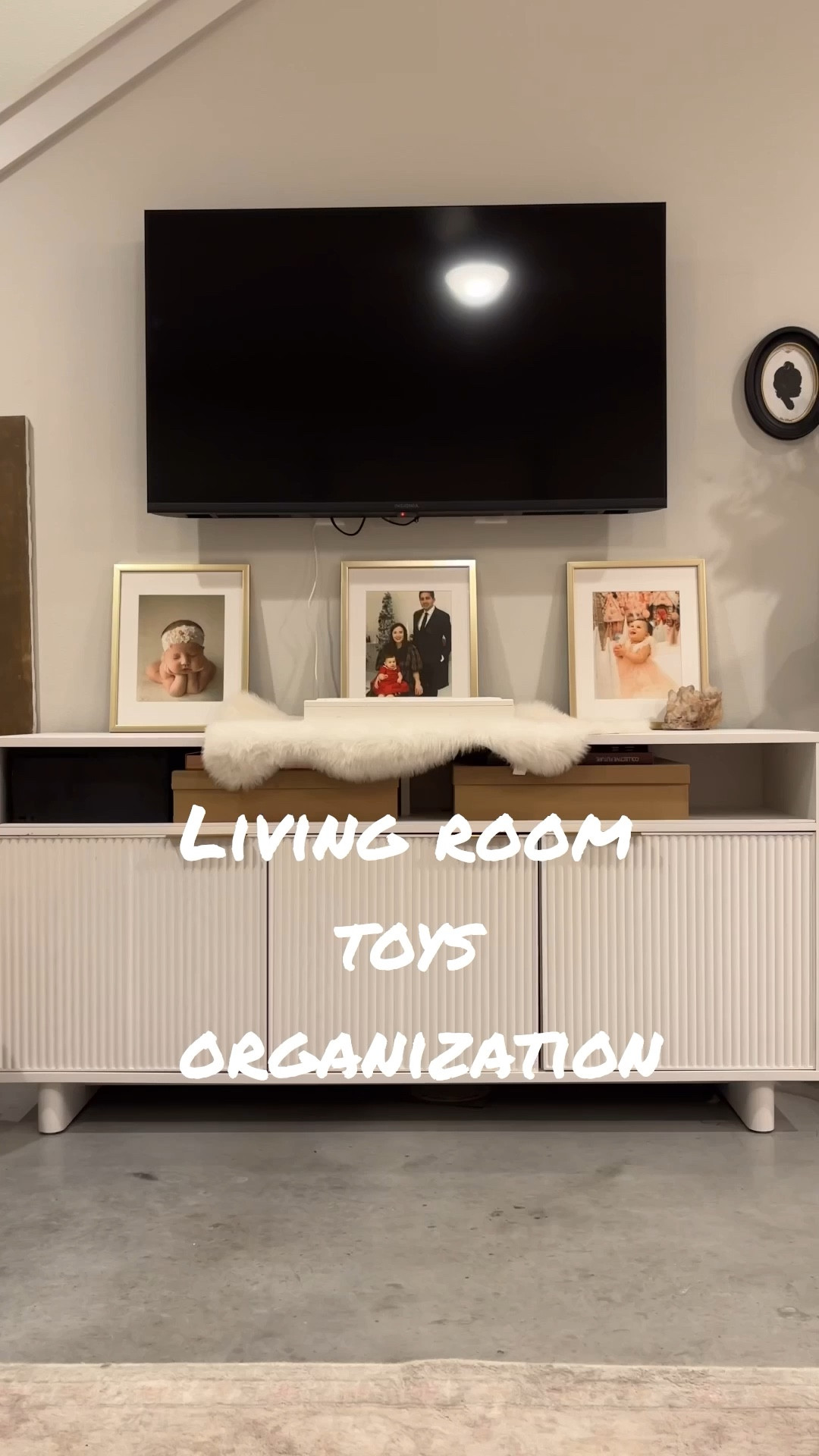 I’m organizing an area each month starting with the livingroom toys for January! This storage unit is not only beautiful but so functional! The shelves can be removed and it’s so easy to add storage containers like these to maximize the organization for little toys and accessories! I love the style of the doors and that everything is kept inside vs unsightly out and about! It’s also the perfect height for my daughter to play and put away her toys on her own. 

#LTKKids #LTKHome #LTKmomlife