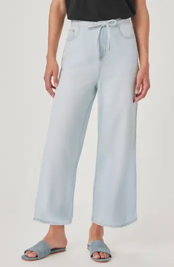 Lounge Wide Leg Crop Jeans | Nordstrom
