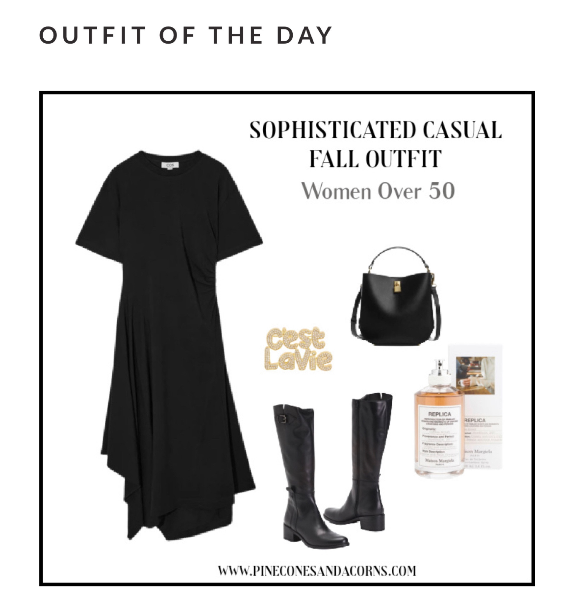 Get ready for Fall with this fabulous T-shirt dress ensemble! 

#LTKtravel #LTKSeasonal #LTKover40