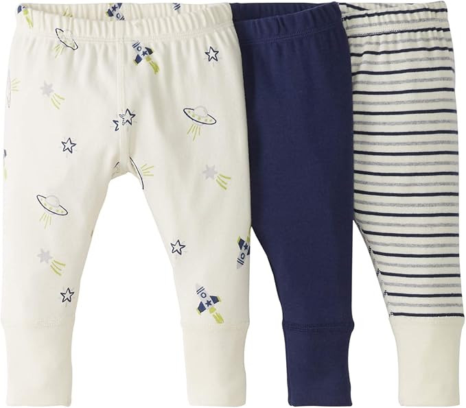 Moon and Back by Hanna Andersson Boys' 3 Pack Jogger | Amazon (US)