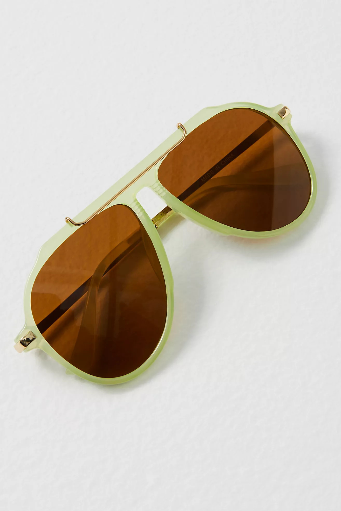 Ventura Oversized Aviator Sunglasses | Free People (Global - UK&FR Excluded)