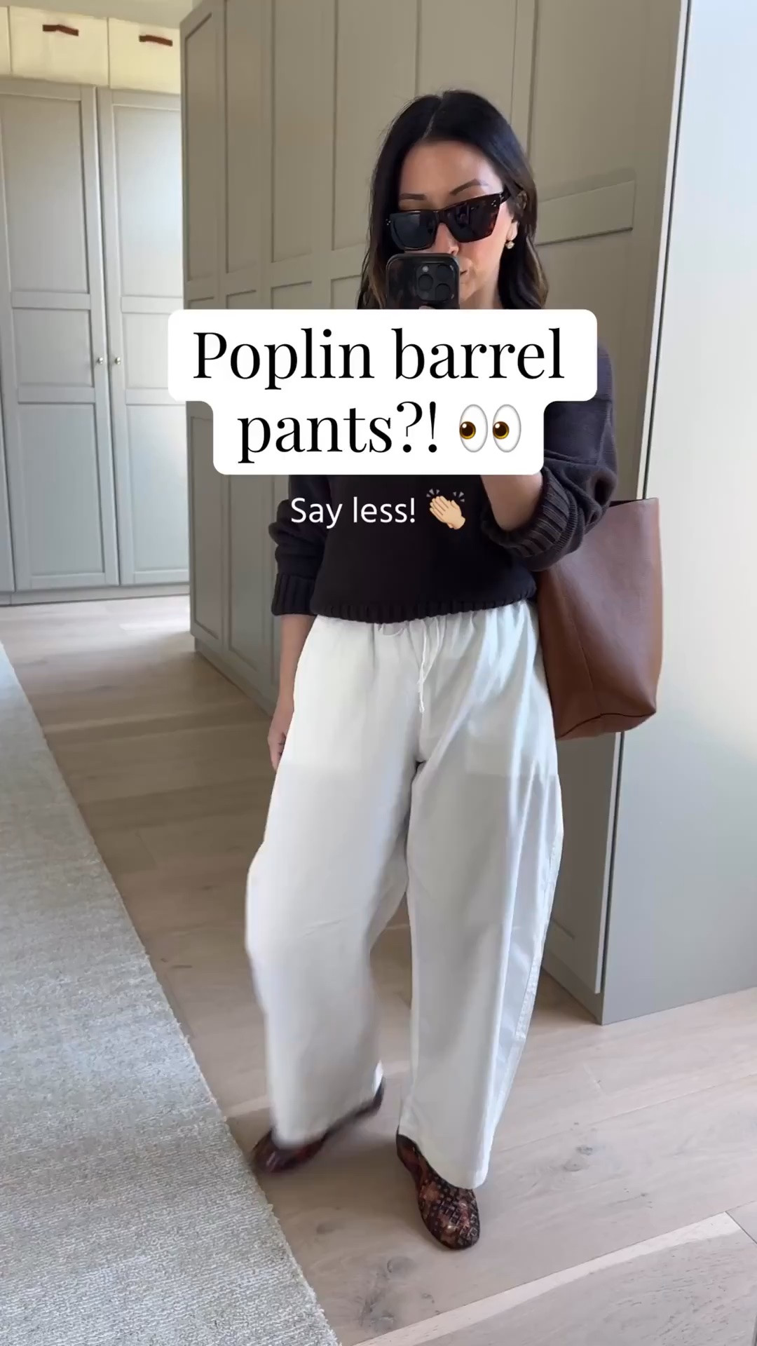 Mama on a budget. Every piece under $200

Everlane tee medium
Gap crop cotton sweater petite small
Gap poplin barrel pants petite xs
Steve Madden jellies 5
Quince bucket bag
Celine sunglasses 
Electric Picks earrings
Dorsey James necklace 15"

Petite style, spring outfits 2026, summer outfits

#LTKmomlife #LTKootd #LTKPetite