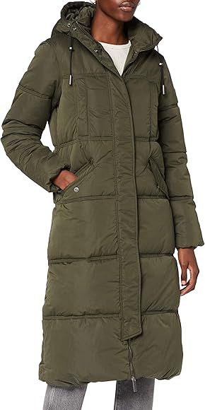 Superdry Women's Microfibre Duvet Coat Jacket, Khaki, XS (Size:8) : Amazon.co.uk: Clothing | Amazon (UK)