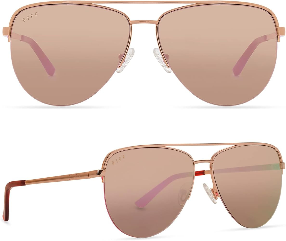 DIFF Tate Designer Aviator Sunglasses for Women UV400 Protection | Amazon (US)