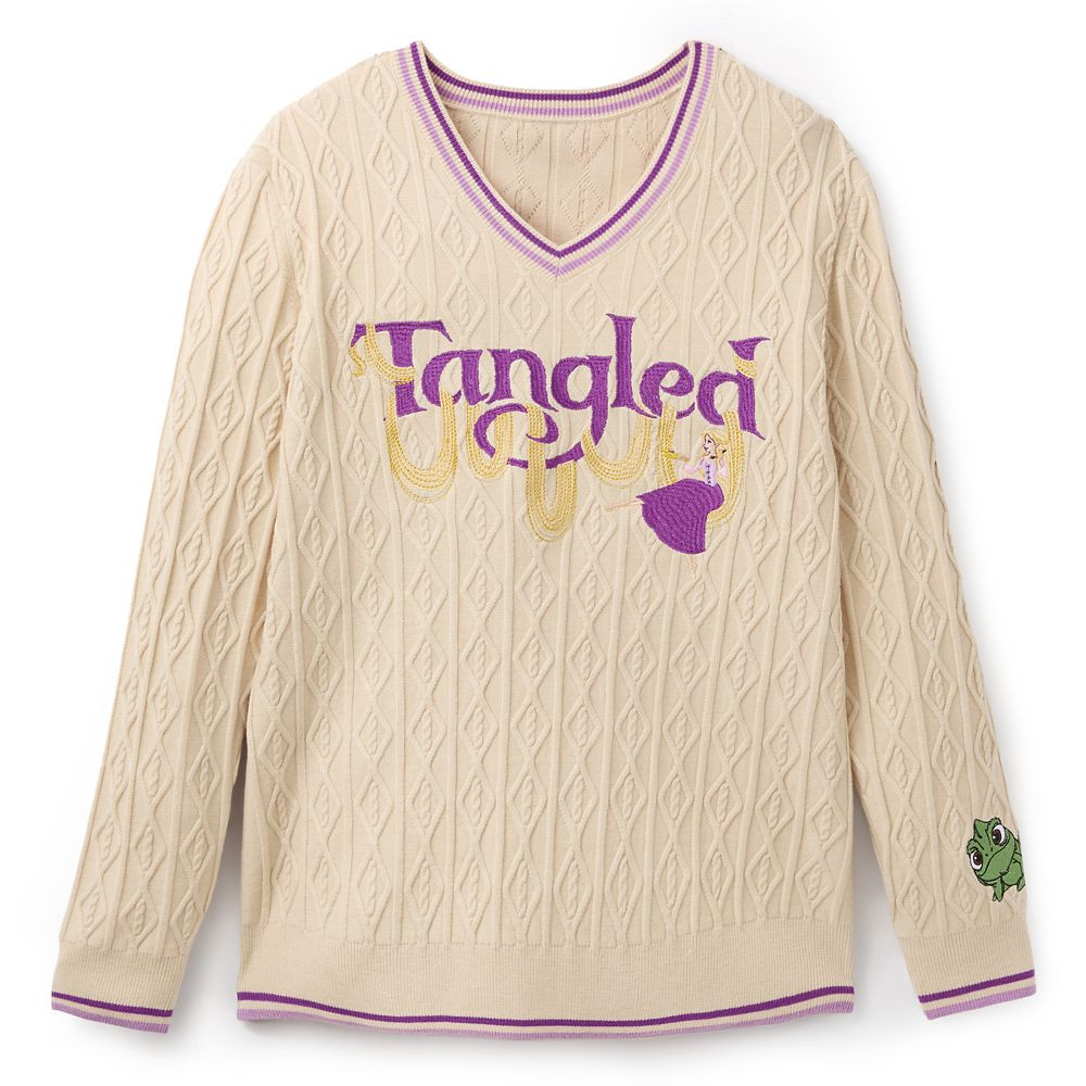Tangled Cable-Knit Sweater for Women by Her Universe – 15th Anniversary | Disney Store