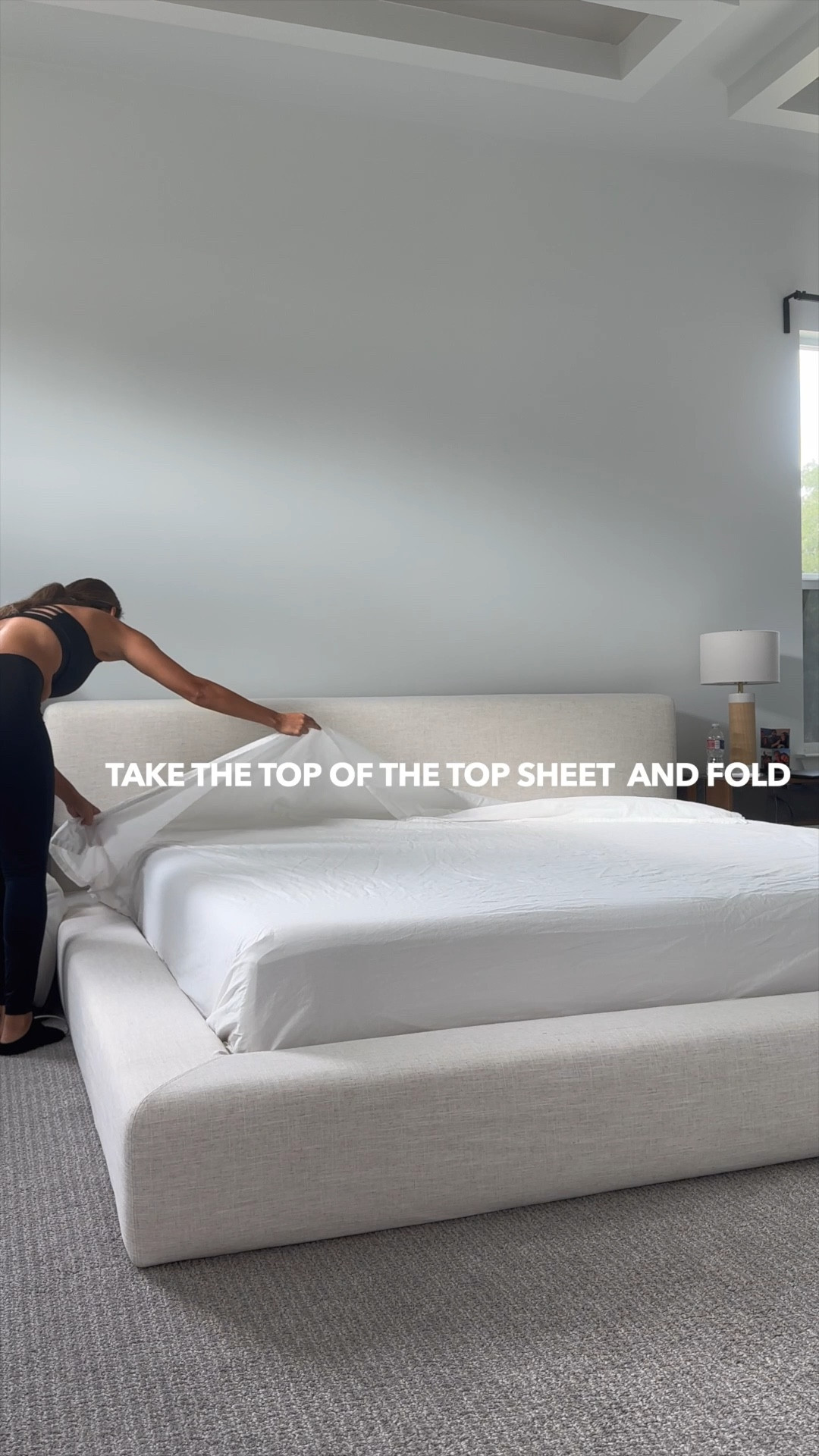 how to style style your bed like a hotel

#LTKstyletip #LTKVideo #LTKhome