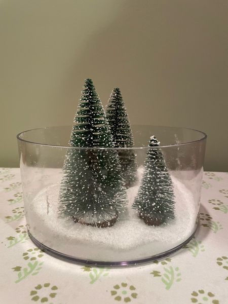 A simple and easy centerpiece that will last all winter long!

#LTKhome #LTKSeasonal #LTKHoliday