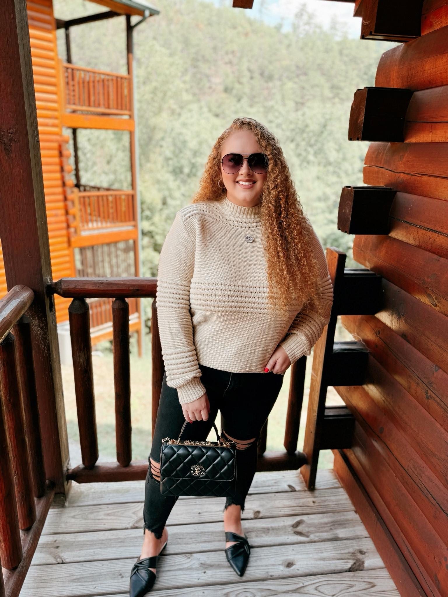 This sweater was made for fall 🍂 amazon sweater | neutral sweater | amazon fall sweater  | fall sweater | jeans | skinny jeans | curvy jeans | black jeans  | mules | amazon mules | amazon fashion | amazon finds | amazon look | amazon outfit | fall outfit | fall look | fall fashion | fall finds | fall outfit inspo | fall fashion inspo | fall 2024 | fall vacation outfit | fall trip | vacation outfit 

#LTKFallSale #LTKSeasonal #LTKMidsize