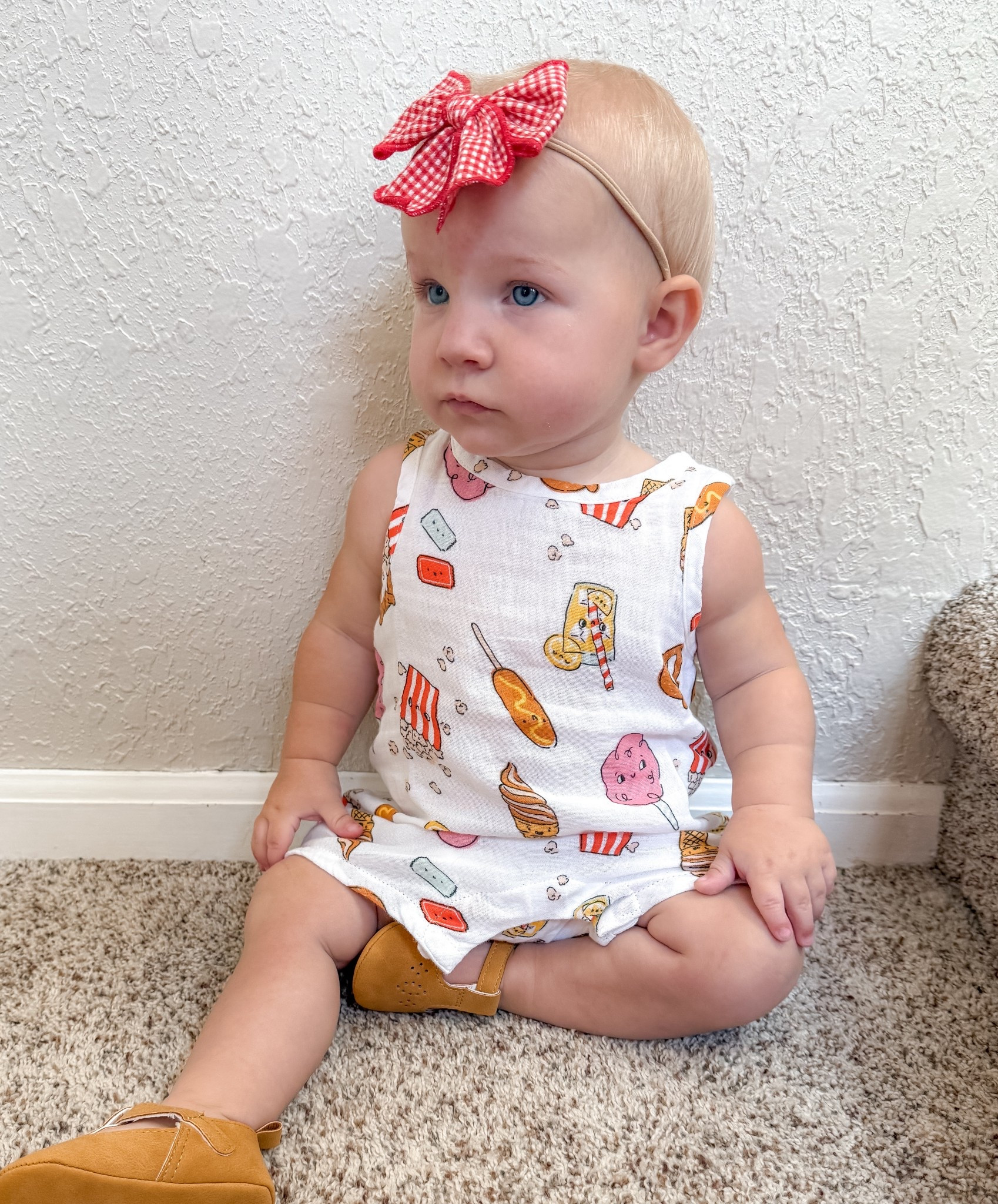 The cutest romper for fair season! 

#LTKSeasonal #LTKSaleAlert #LTKBaby