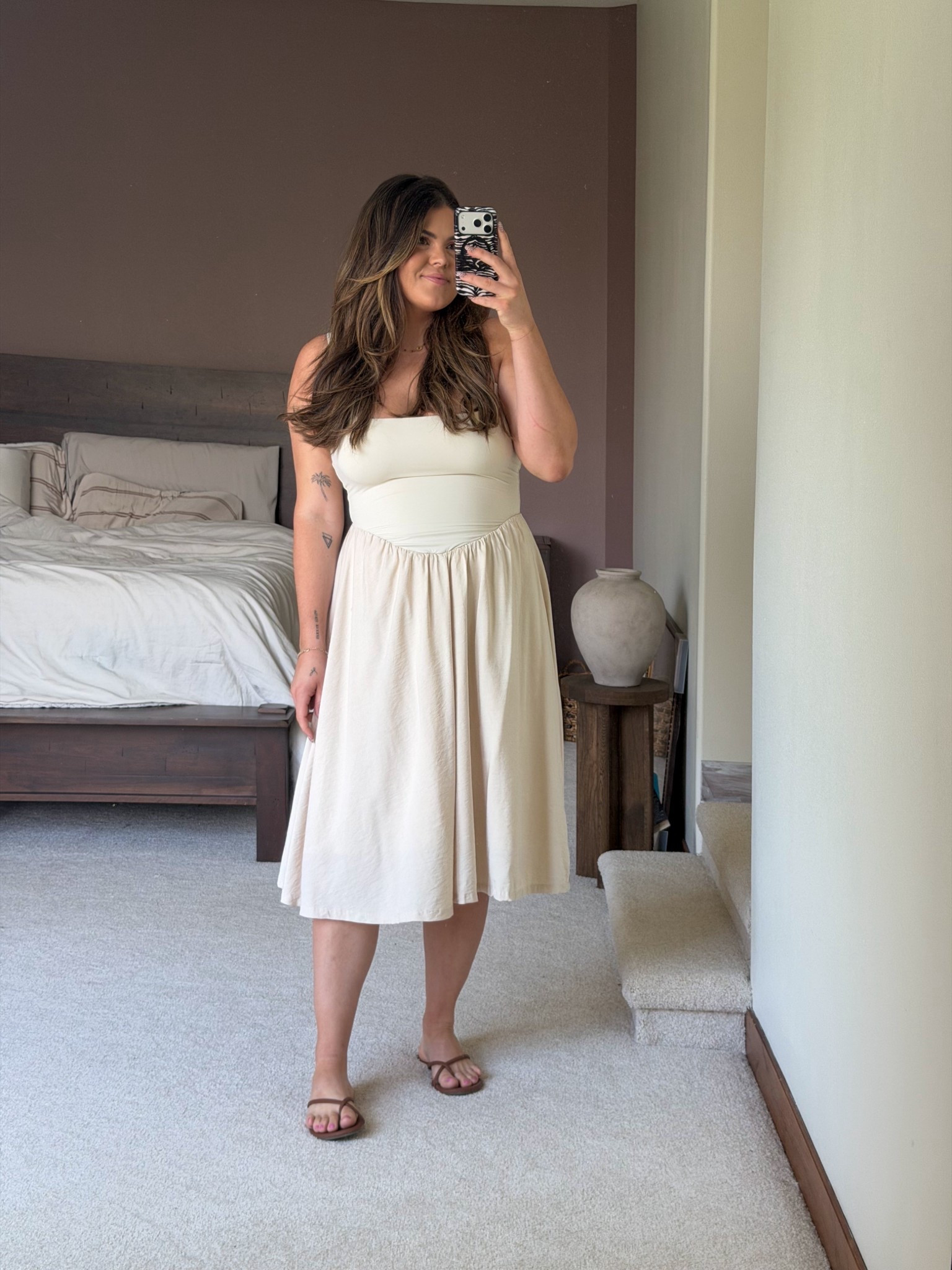 Amazon spring/summer dress size XL! This color is perfection! This would be perfect for the beach or brunch!

Size 14, spring 2026, summer 2026, maxi dress, thick tummy approved, midsize

