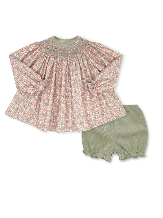 Betsy Bloomer Set Long Sleeve - Autumn Garden | Lullaby Set