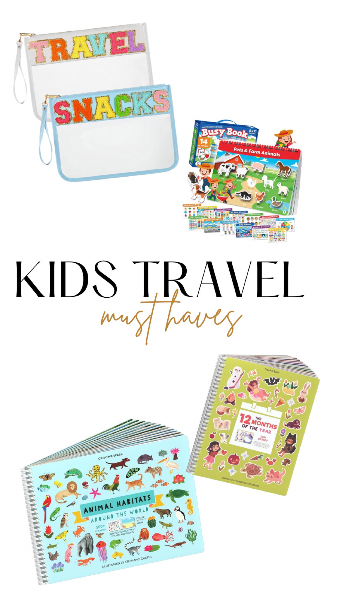 Kids travel 
Activities for long flights

#LTKKids #LTKTravel
