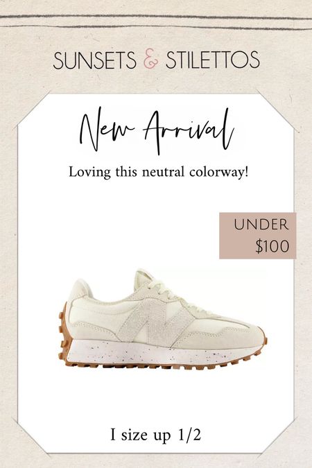 New balance 327 sneakers in a new off white color! I love this shoe for spring or summer when you need to tie your outfit together with a neutral colorway. 

#LTKActive #LTKshoecrush #LTKfitness