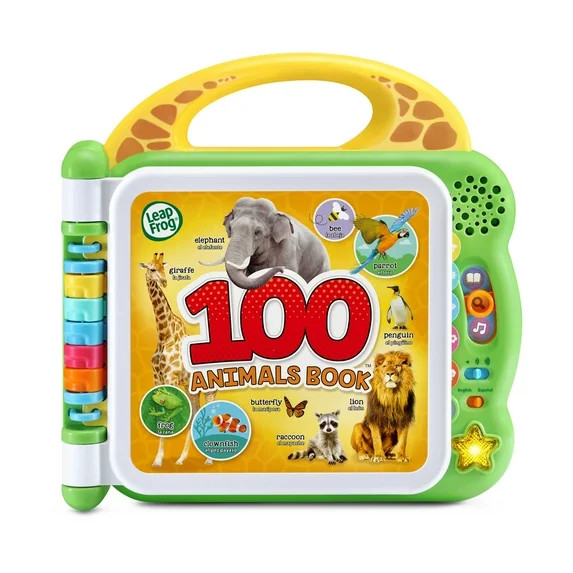 LeapFrog 100 Animals Book Baby and Toddler Toys | Walmart (US)