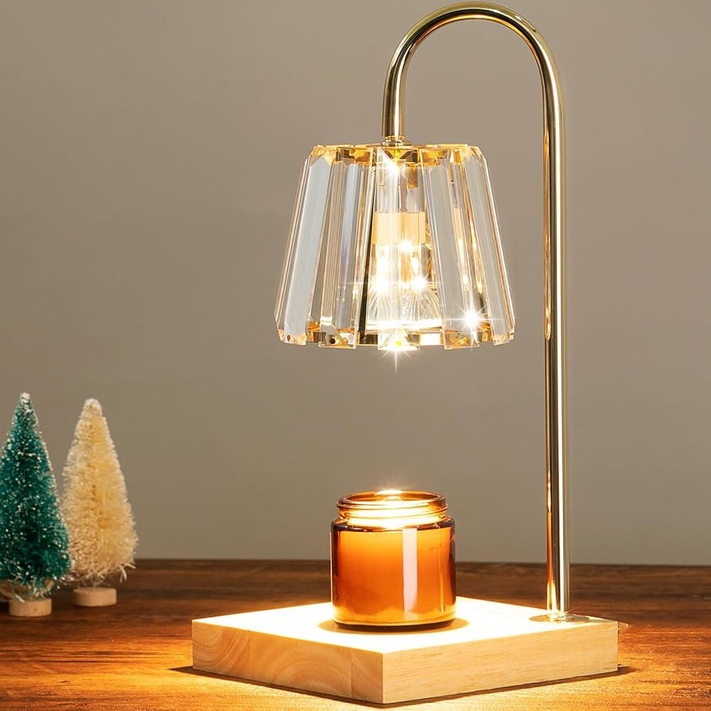 Mocalido Candle Warmer Lamp with Timer, Morden Electric Candle Warmers, Dimmable Top Candle Melte... | Amazon (US)
