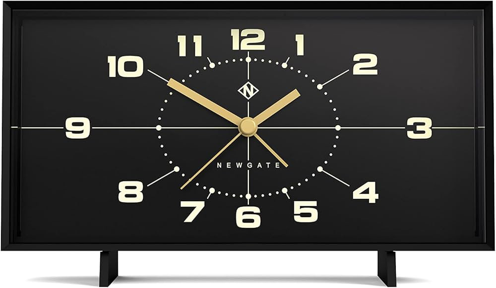 Amazon.com: NEWGATE Wideboy - Retro Inspired Alarm Clock - Analogue Alarm Clock - Bedside Alarm C... | Amazon (US)