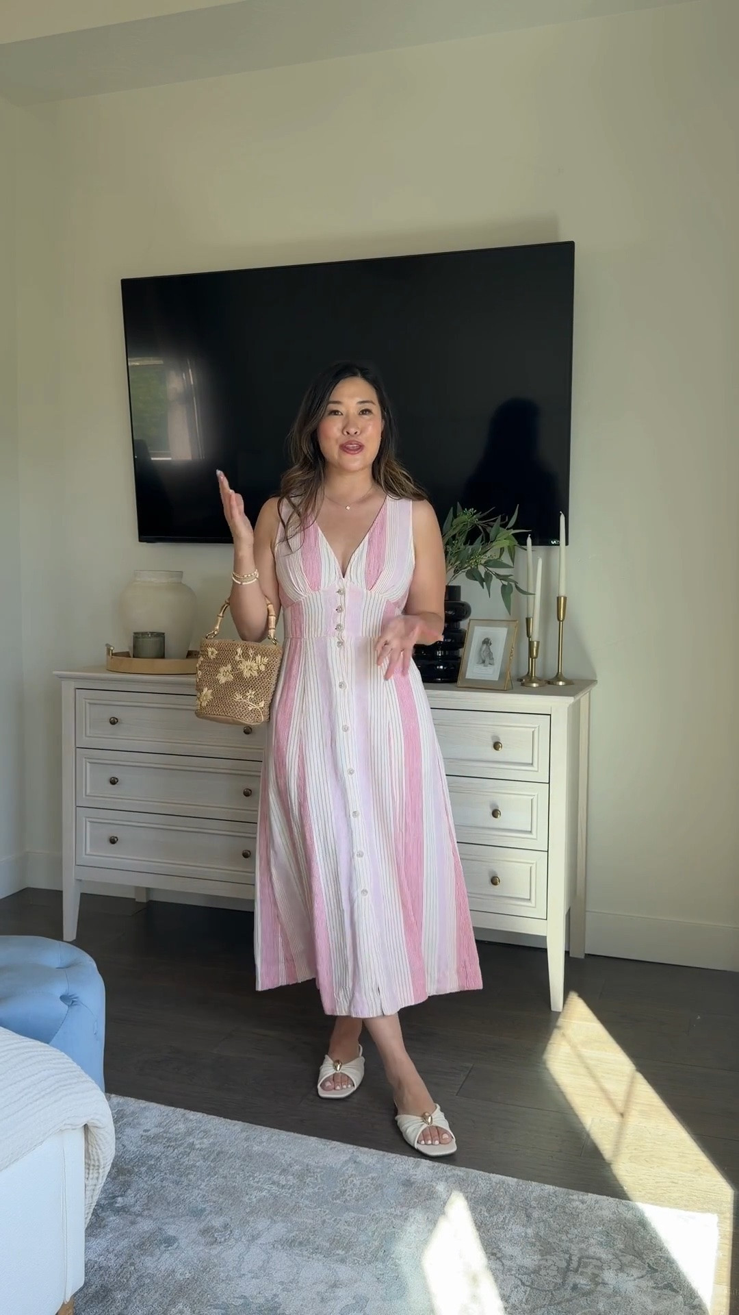 Target striped dress: Small
Obsessed with the style and colors!!

Target dress, summer dress, affordable fashion, TCS, trending, summer style

#LTKootd #LTKSeasonal #LTKPetite