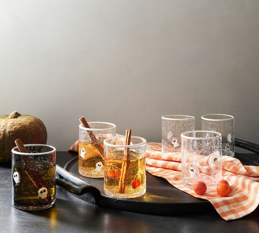 Gus the Ghost Icon Drinking Glasses | Pottery Barn (US)