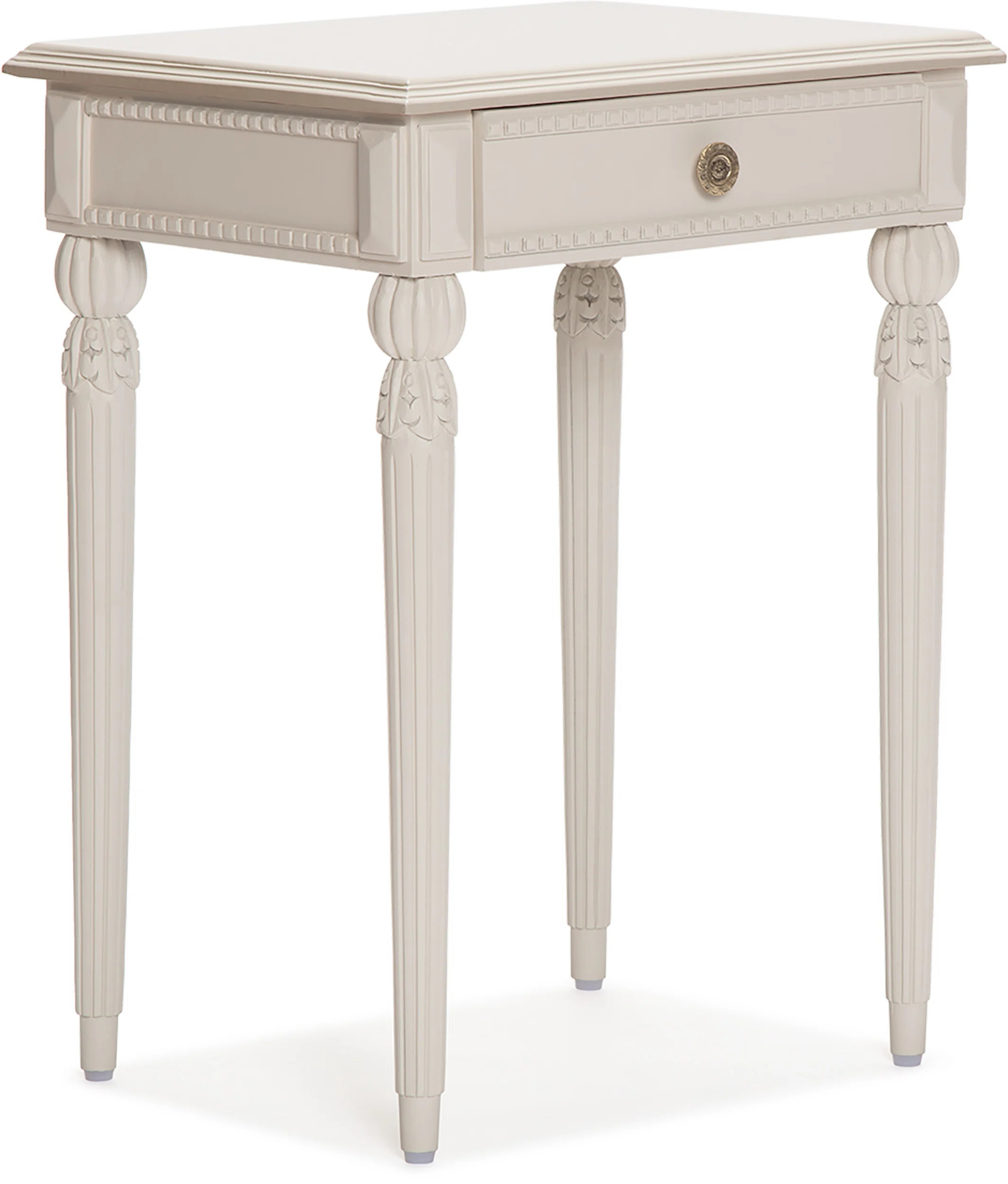 Deerwood 16'' Tall Solid Wood End Table with Storage | Wayfair North America
