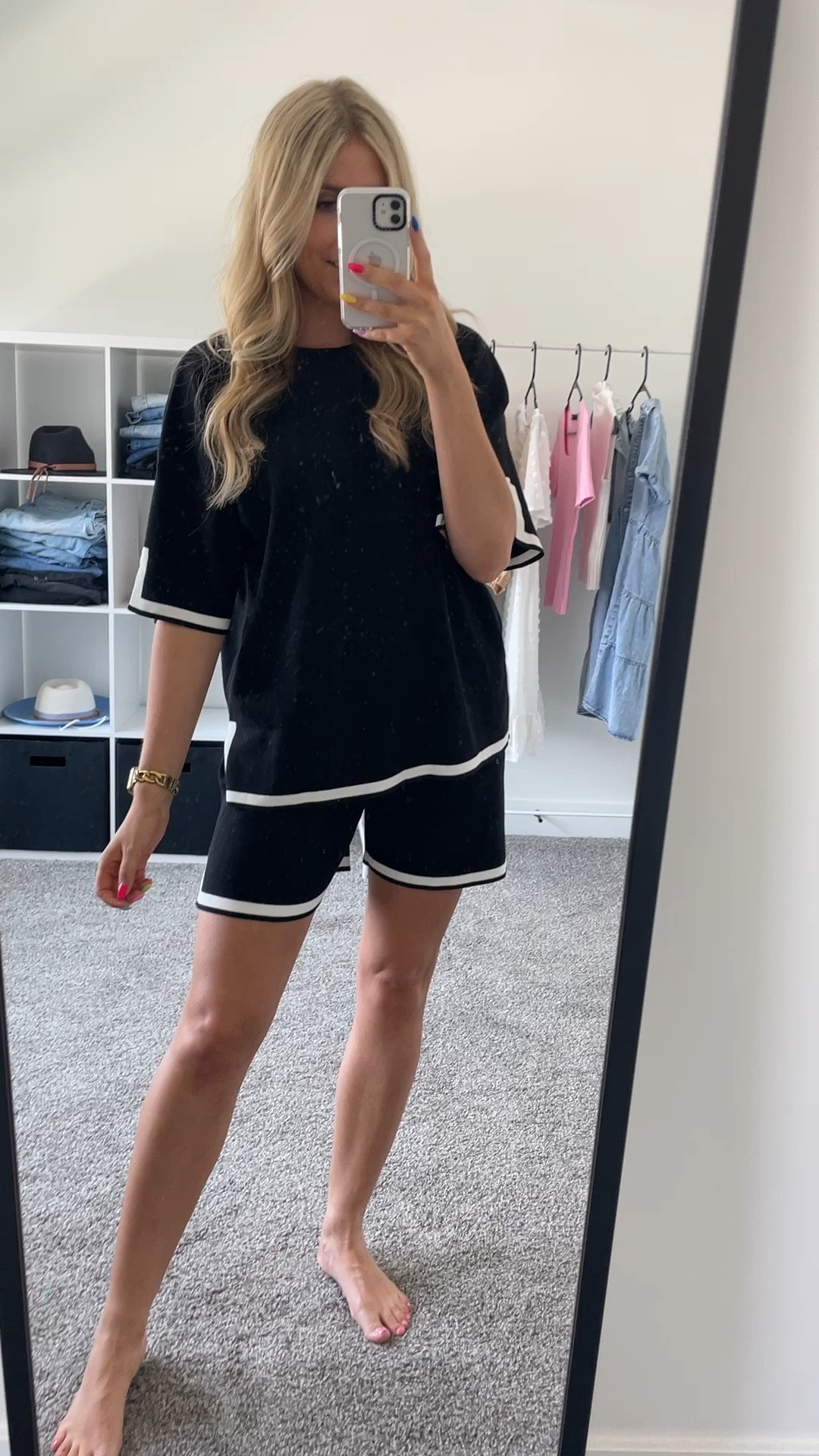 matching two piece lounge set that has a little bit longer shorts!! 

I did size up one to a large! And in 5’6” to reference 

comes in more colors!!

| lounge set | loungewear | matching set | women’s fashion | fall fashion 

#LTKFindsUnder50 #LTKSeasonal #LTKTravel