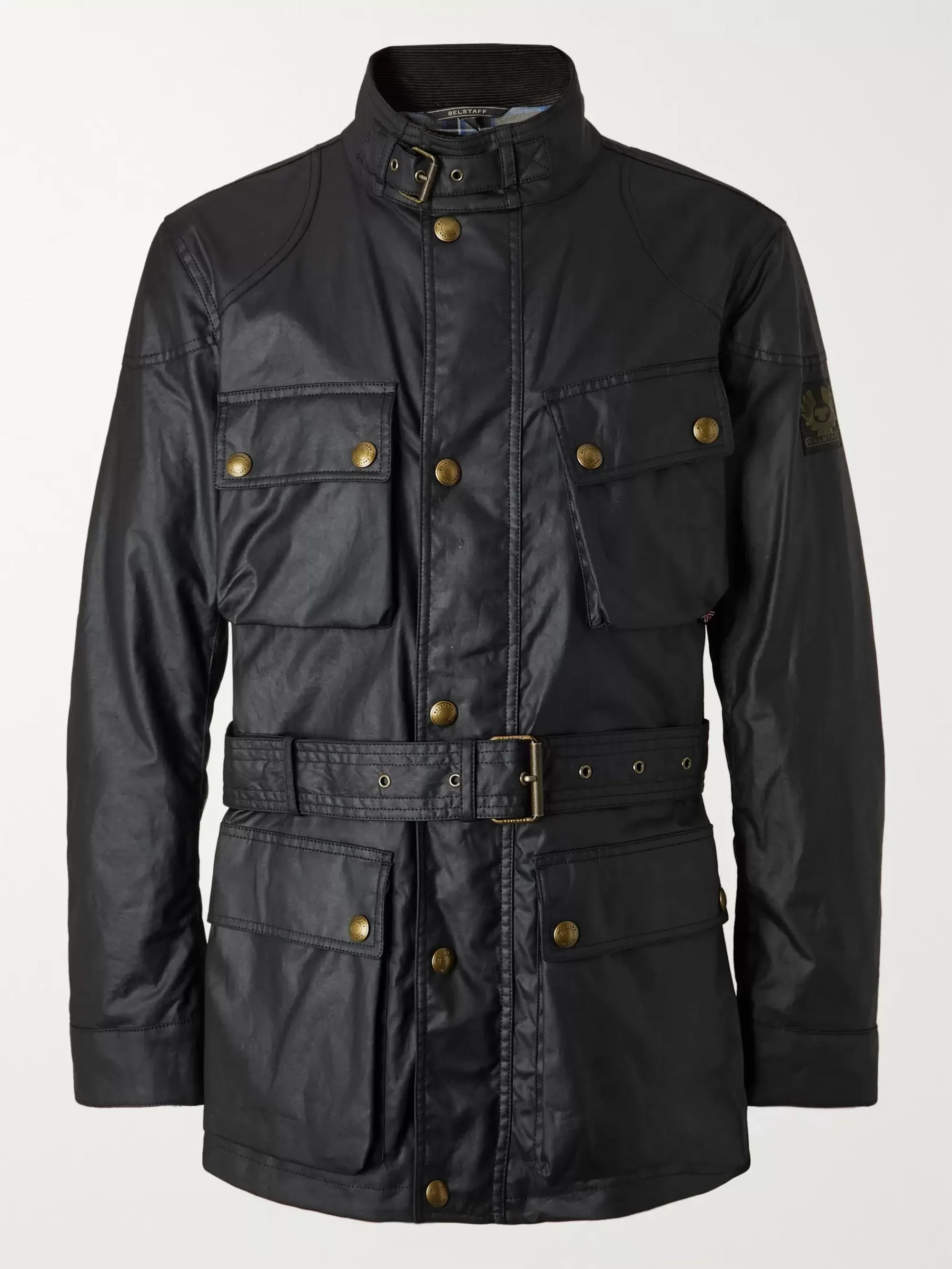 BelstaffTrialmaster Belted Waxed-Cotton Jacket | Mr Porter (UK)