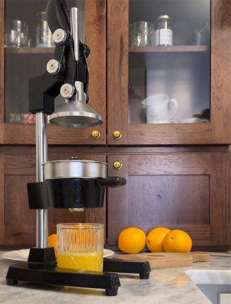 I’m working on slowing down and enjoying the little things. This juicer is it. Love the industrial vibe, great solid quality and it comes in multiple colors. I love the black, works great, I keep I on my countertop for aesthetic of course. I use it for recipes that need lime juice/ lemon juice. And orange juice is a must. Great gift for the foodie too! 

#LTKfindsunder100 #LTKhome #LTKGiftGuide
