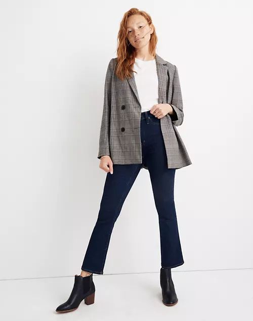 Caldwell Double-Breasted Blazer in Menswear Plaid | Madewell