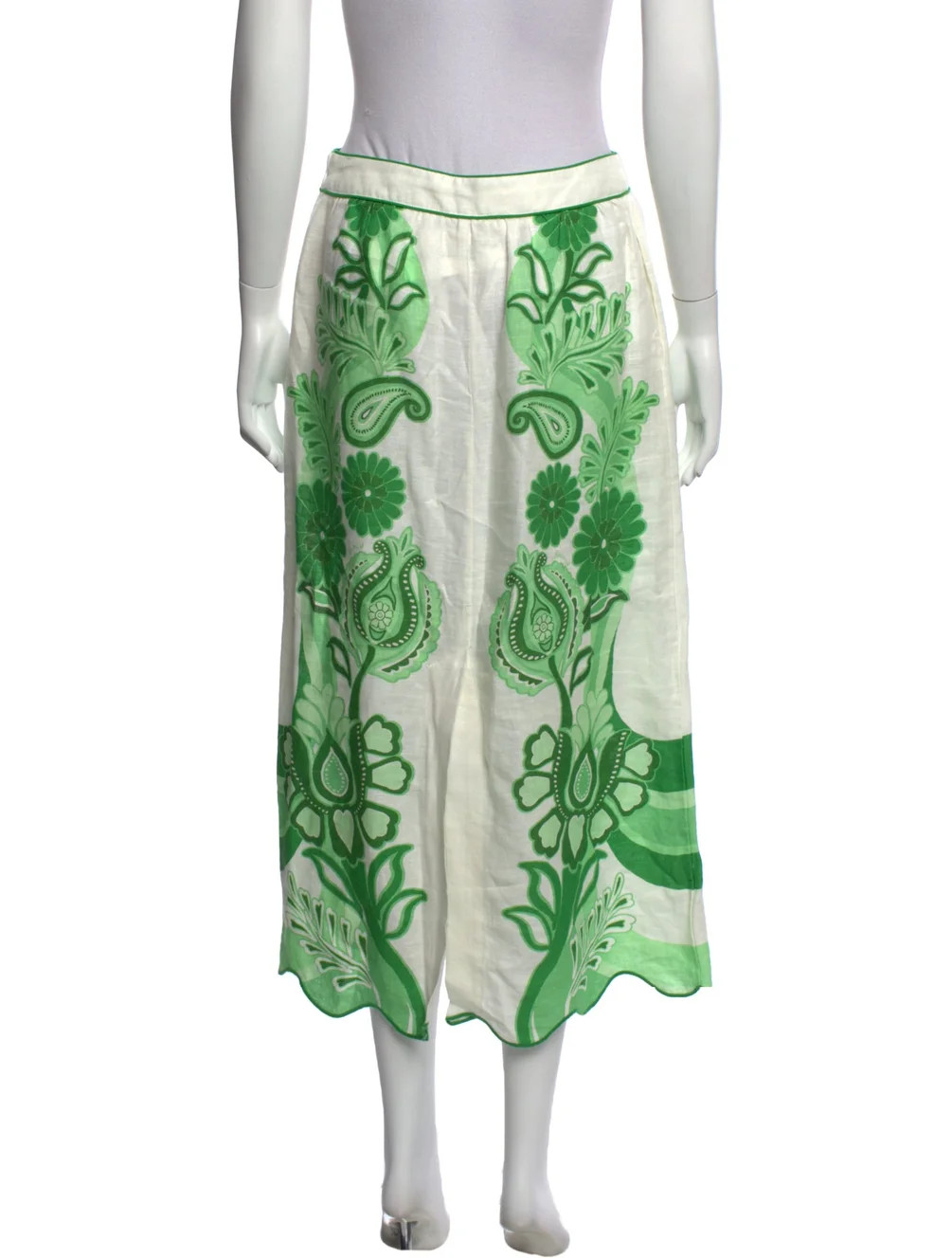 Floral Print Midi Length Skirt | The RealReal