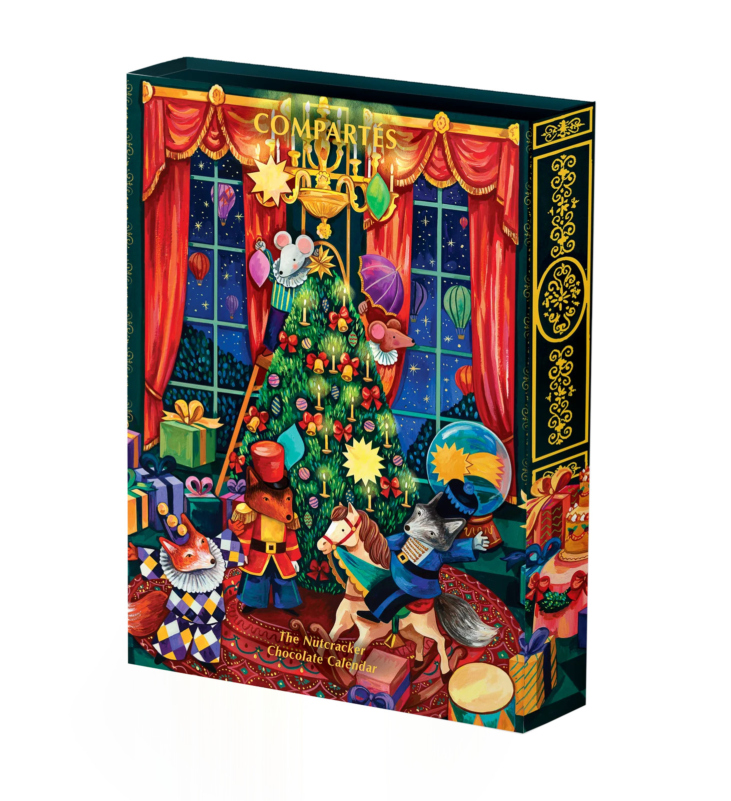 Nutcracker Chocolate Advent Calendar | Luxury Gift | Compartés