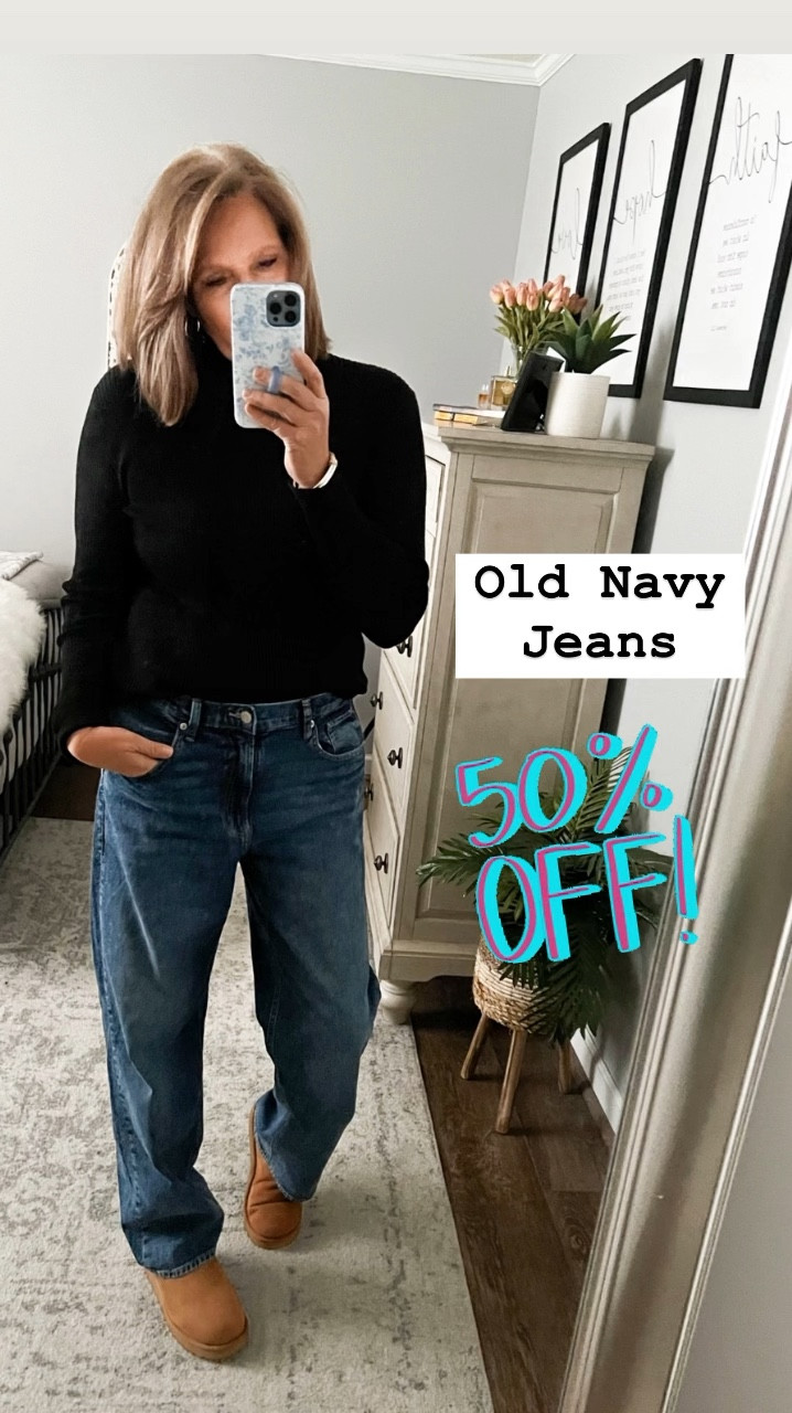 Old Navy Sale, wide keg jeans on sale 50% off. More colors, fits tts. Ugg boots from Nordstrom, others linked below. 

Fall outfits, winter outfit, boots, winter boots, jeans, tops, sale, thanksgiving outfit 

#LTKSaleAlert #LTKFindsUnder50 #LTKStyleTip