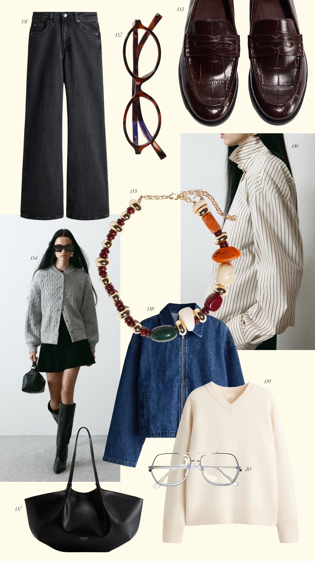 H&M New Arrivals // Winter Fashion // Winter Outfits // H&M Sweaters // Croc Loafers // Chunky Necklaces 

#LTKootd #LTKSeasonal