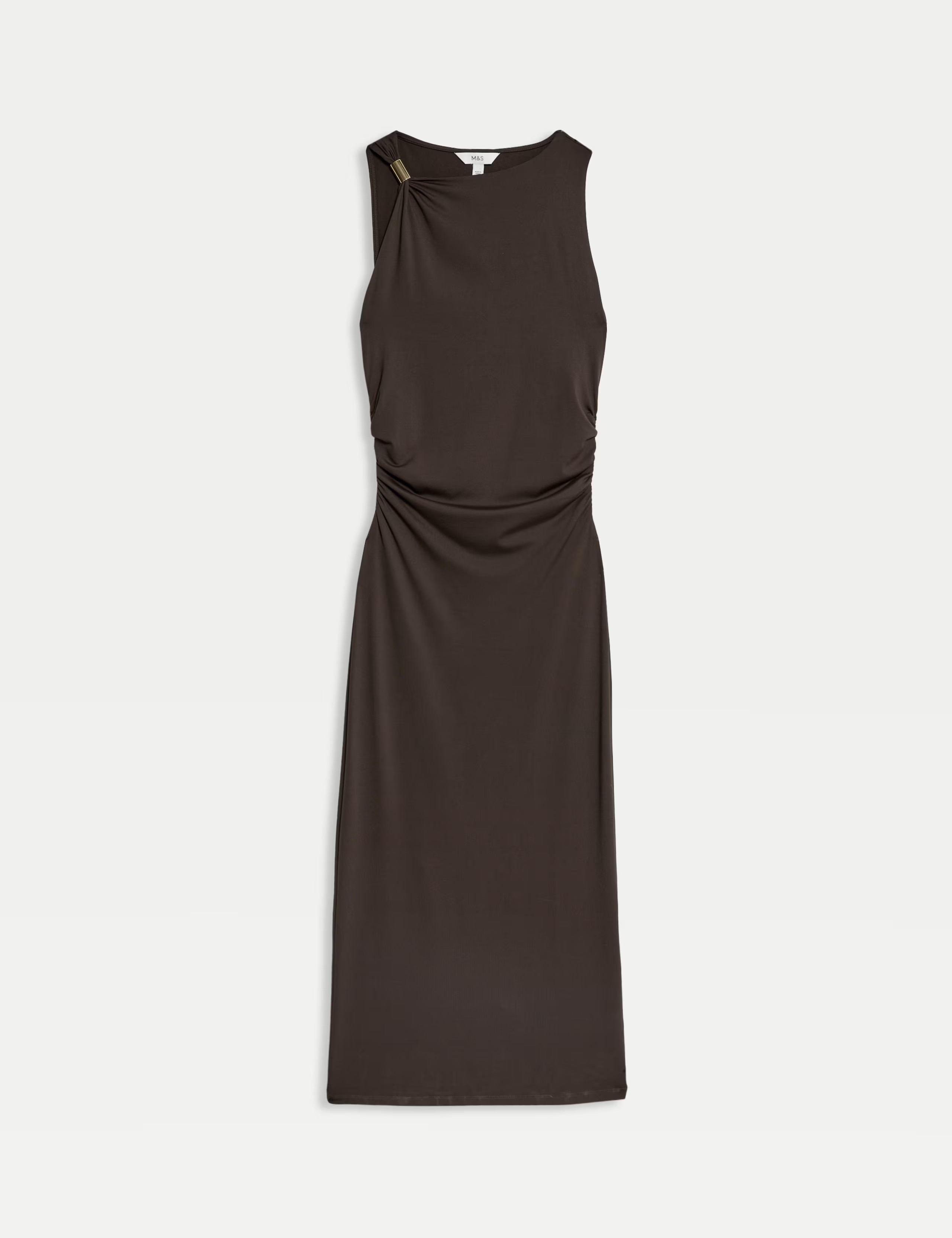 Jersey Hardware Detail Midaxi Bodycon Dress | Marks & Spencer (UK)
