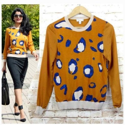 Phillip Lim cheetah print sweater | eBay US