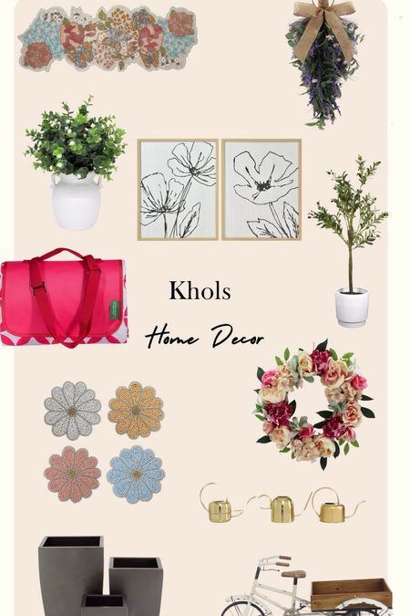 Kohls is having a surprisingly great deals this weekend! Take an extra 20% off with code: SAVE20 
Lots of home decor like plants, frames, coasters, picnic blankets, and outdoor decor too! 

#LTKU #LTKSeasonal #LTKstyletip