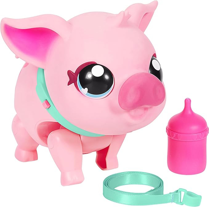 Little Live Pets My Pet Piggly The Toy Pig, Interactive Walking Pig Toy with 25+ Sounds and Detac... | Amazon (US)