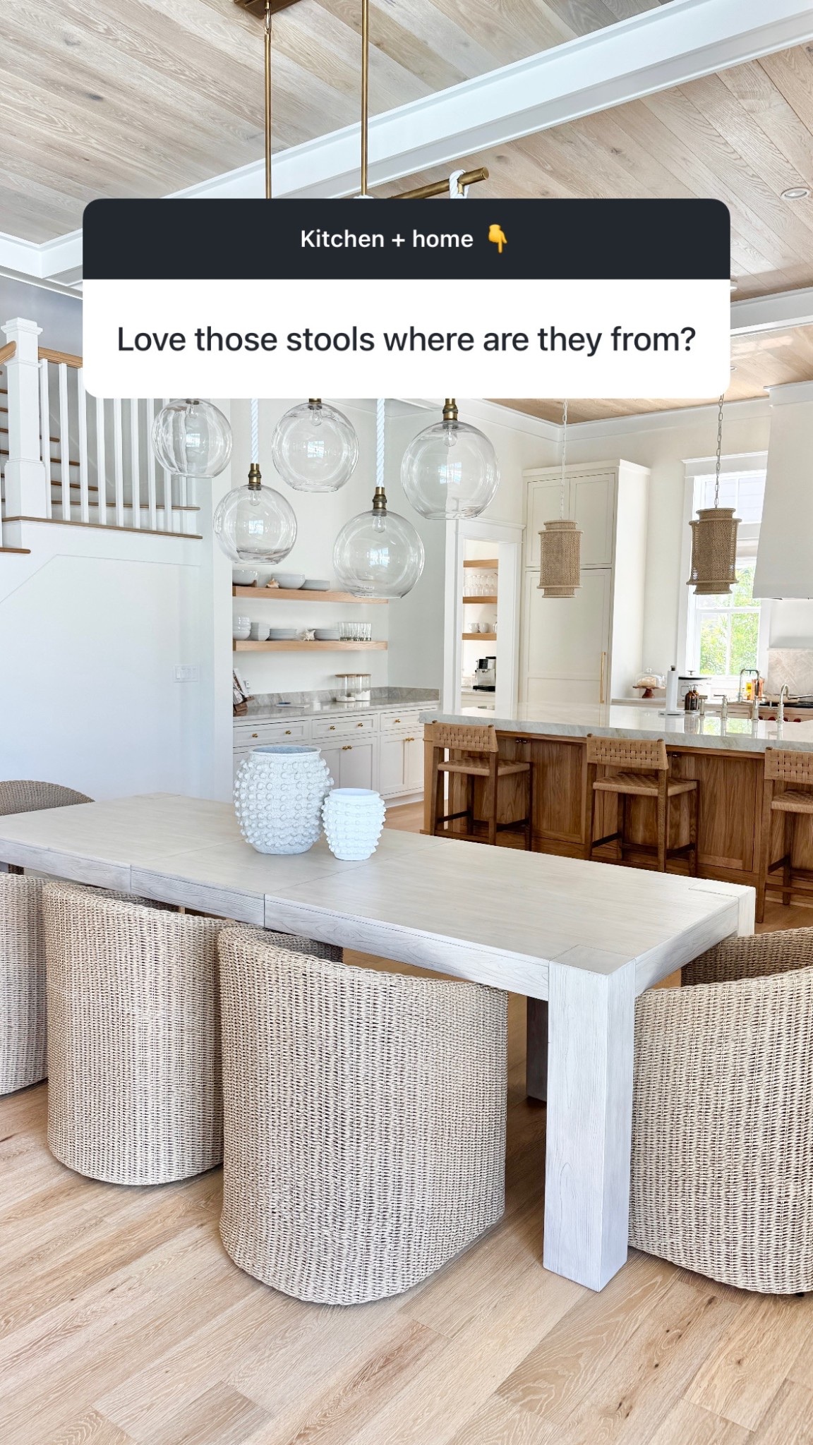 Kitchen island stools 

#LTKHome