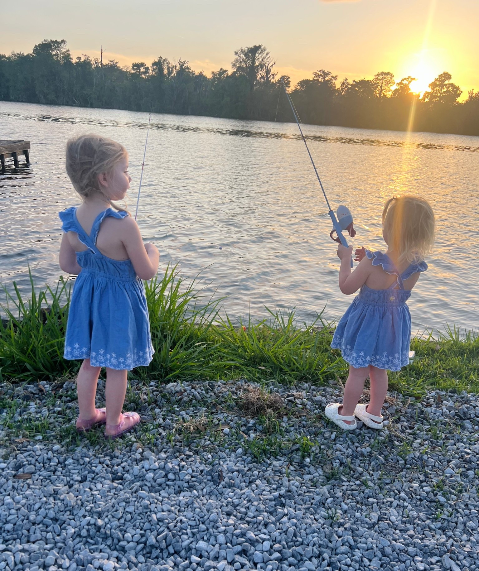 Linking their cute kid friendly fishing poles 🎣 
toddler fishing pole/ kid fishing pole/ outdoor toys/ summer toys/ frozen/ barbie/ walmart finds 

#LTKSeasonal #LTKBaby #LTKKids